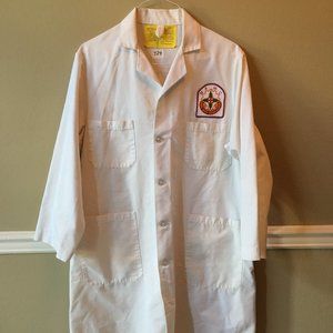 White Doctor Lab Coat / Jacket /Smock - Halloween Costume